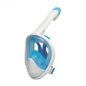 Маска для сноркелінгу TheNice F2 EasyBreath-III на все обличчя для дайвінгу S/M Білий (SUN2935)