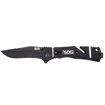 Нож SOG Trident Elite Black Blade (TF102-CP)