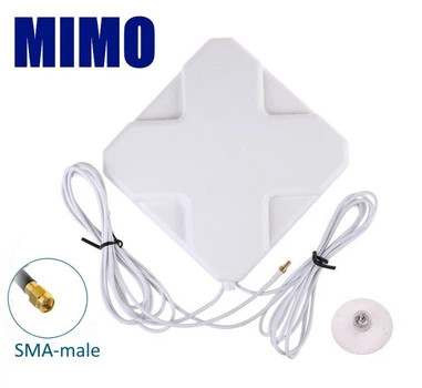 3G/4G MIMO антенна с присоской SMA-male Сота