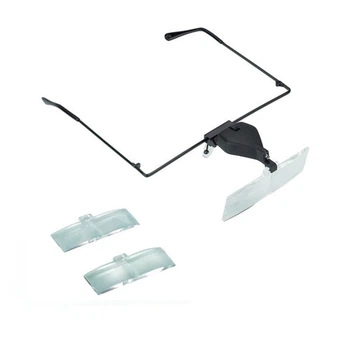Очки бинокулярные Magnifier MG19157-3 c Led подсветкой ( x1,5; x2,5; х3,5)