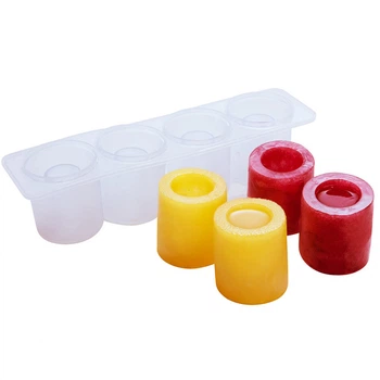 Cиликоновая форма для льда Beaumont Shot Glass Mould (черный)