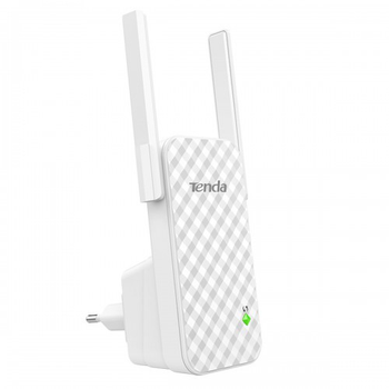 WIFI підсилювач бездротового сигналу TENDA A9 N300 2x3dBi Поліпшений захист від перешкод