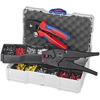 Набор с инструментом для опрессовки Knipex 97 90 10