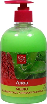 Мило косметичне антибактеріальне Bioton Cosmetics Алое 500 мл (4820026142036)