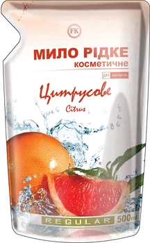 Мыло жидкое Regular Комби Цитрусовое 500 мл (4820000113083)