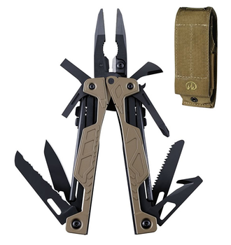 LEATHERMAN OHT-COYOTE, чехол MOLLE с автографом LEATHERMAN Песочный