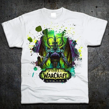 Футболка Fruit of the Loom Иллидан Варкрафт Illidan World of Warcraft Белый M (419289)