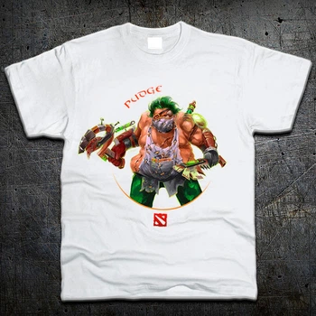 Футболка Fruit of the Loom Герой Пудж Pudge Дота 2 Dota 2 Белый XXL (719104)