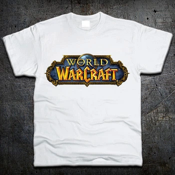 Футболка Fruit of the Loom Логотип Варкрафт Logo World of Warcraft Белый 116 см (9283)