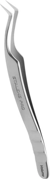 Пинцет профессиональный для ресниц Staleks Pro Expert 41 Type 2 L-образный 40' (TE-41-2) (4820121594068)