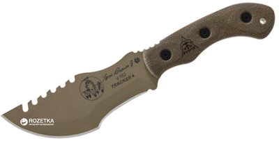 Карманный нож TOPS Knives Tom Brown Tracker 4 Coyote Tan TBT04-TAN (2000980436767)