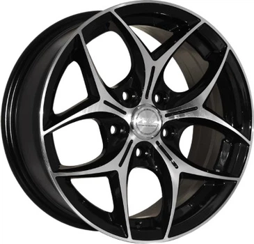 Replica 3206 BP Citroen R14 W6 PCD4x108 ET25 DIA65.1 Black Polished