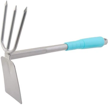 Тяпка Mastertool Нептун с пластиковой ручкой 300x190x70 мм