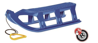 Зимние санки Prosperplast пластиковые 109х40х31 см синие (533194)