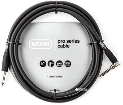 Інструментальний кабель Dunlop DCIX10R MXR Pro Series 3 м Black
