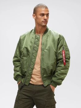 Бомбер Alpha Industries MA-1 Blood Chit MJM21300C1 S Sage