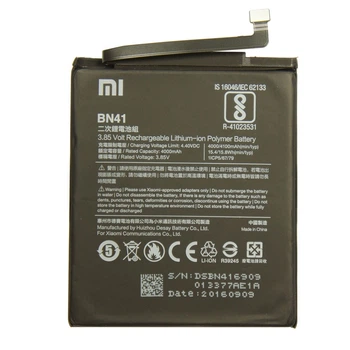 Аккумулятор Xiaomi Redmi Note 4 (China Version, MediaTek, MTK) BN41 4100 mAh [Original PRC] 12 мес. гарантии