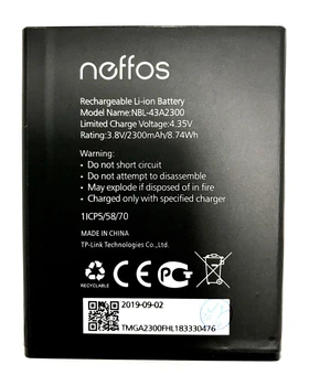Акумулятор TP-Link Neffos C5S / NBL-43A2300 [Original PRC] 12 міс. гарантії