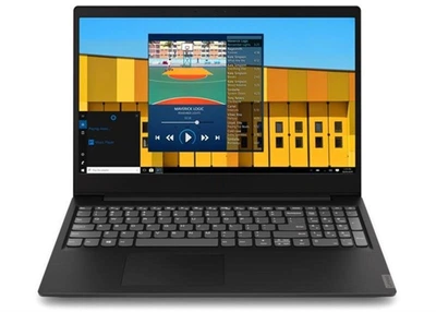 Ноутбук Lenovo IdeaPad S145-15IWL (81MV01DPRA); 15.6" FullHD (1920x1080) TN LED матовый / Intel Pentium 5405U (2.3 ГГц) / RAM 8 ГБ / SSD 256 ГБ / nVidia GeForce MX110, 2 ГБ / нет ОП / Wi-Fi / BT / веб-камера / DOS / 1.85 кг / черный