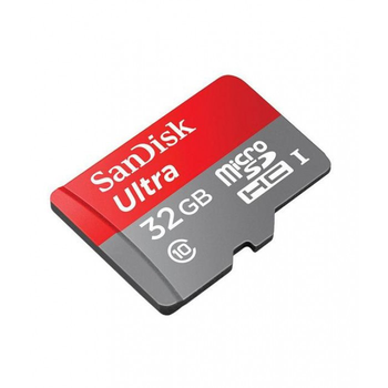 SanDisk Ultra microSD HC UHS-I 32GB Class 10 + SD-adapter (45705)
