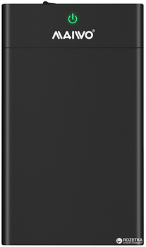 Зовнішня кишеня Maiwo для HDD/SSD 3.5"/2.5" SATA через USB3.1 Type-C (K3568G2)