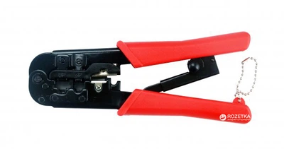 Кліщі Cablexpert для обтискання штекерів RJ11, RJ12, RJ45 (T-WC-02)