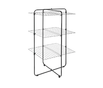 Сушилка METALTEX Rennes для белья черная 72x64x119 см черное эпоксидное покрытие (408073 000)
