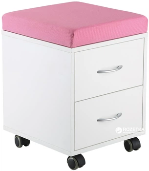 Мобільна тумба FunDesk SS15W Pink