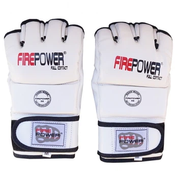 Перчатки MMA FirePower FPMGA1 (XL) Белые