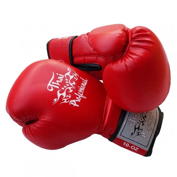 Боксерские перчатки Thai Professional BG3 NEW(10oz) Красные