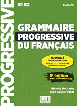 Grammaire progressive du francais - Niveau avance - 3eme edition - Livre + CD + Appli-web