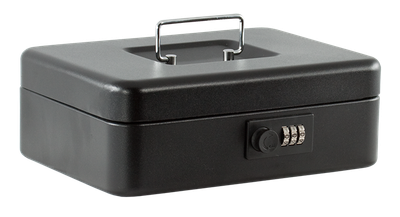 Металлическая коробка-кэшбокс 25 см. с кодовым замком Buromax BM.0401