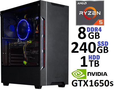 Компьютер Игровой Ryzen 5 3500 GTX1650 Super V1
