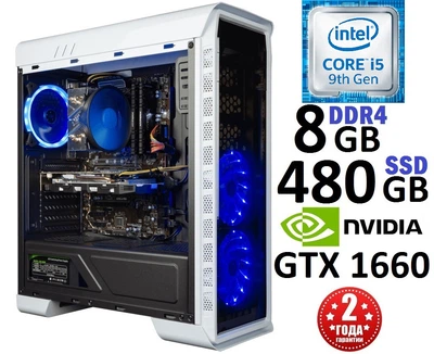 Компьютер Игровой i5 9400F GTX 1660 V5
