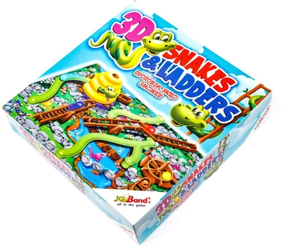 Настольная игра JoyBand Змейки и лестницы (40405) (4897021196128)