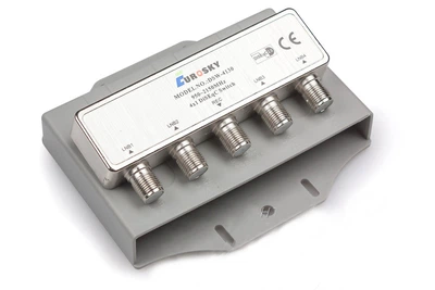 Комутатор DiSEqC 2.0 4x1 Eurosky DSW-4130 у кожусі