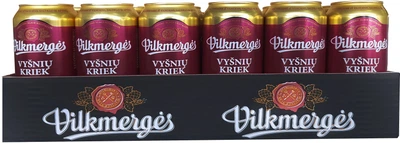 Vilkmerges Kriek Cherry kriek темне фільтроване 0,5 л × 24