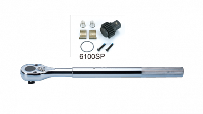 Трещетка 3/4"DR 36 зубцов, 550 мм. 2500гр HANS (6100N)