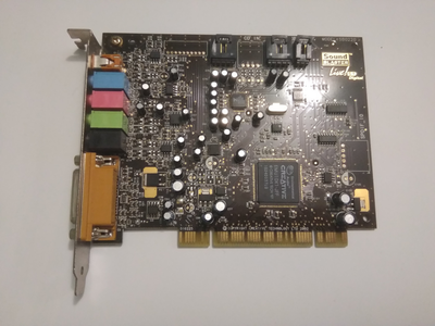 Звуковая карта Creative SB Live! 5.1 Digital (OEM) PCI SB0220 Б/У