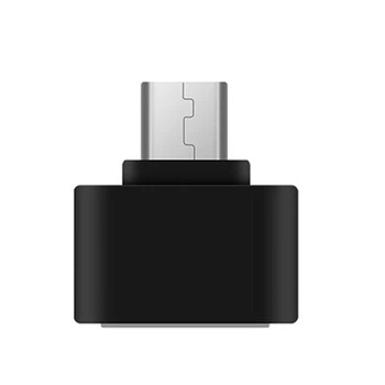 Мини переходник OTG Alitek USB 2.0 - Micro USB Black (48303)