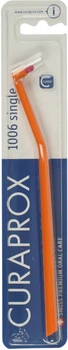Зубная щетка монопучковая Curaprox CS 1006 Single & Sulcular 6 мм Оранжевая (CS 1006-05) (7612412271300)