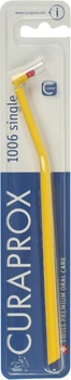 Зубна щітка монопучкова Curaprox CS 1006 Single & Sulcular 6 мм Жовта (CS 1006-012) (7612412271300)