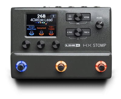 Гитарный процессор эффектов LINE6 HX Stomp Limited Edition Gray