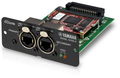 Карта розширення для мікшерних пультів серії TF YAMAHA NY64-D DANTE