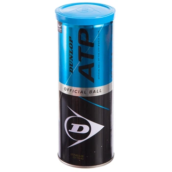 Мяч для большого тенниса DUNLOP ATP (3шт) (в вакуумной упаковке, салатовый) (601313)
