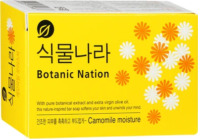 Мыло туалетное CJ Lion Botanic Nation c экстрактом ромашки 100 г (8806325610687/8806325634669)