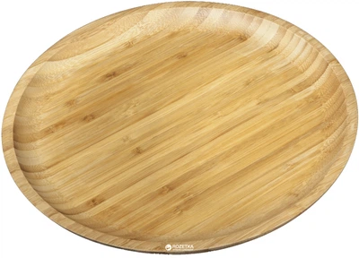 Дошка сервірувальна Wilmax Bamboo кругла 25.5 см (WL-771034)