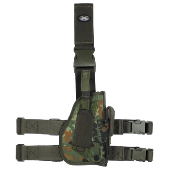 Кобура для пістолета стегновий регульована правобічна MFH флектарн (30725V)