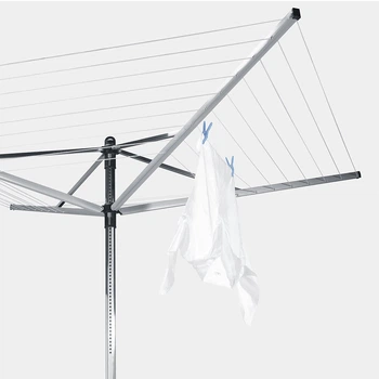 Уличная сушилка Lift-O-Matic с 4 направляющими Серебро Brabantia 310942