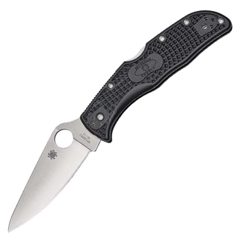 Нож складной Spyderco Endela (длина: 206мм, лезвие: 87мм), черный
